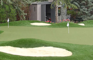 golf bunkers